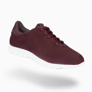 Deportivas<miMaO Walk - Zapatillas De Mujer Extra Ligera Hidrofuga Burdeos