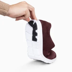 Deportivas<miMaO Walk - Zapatillas De Mujer Extra Ligera Hidrofuga Burdeos