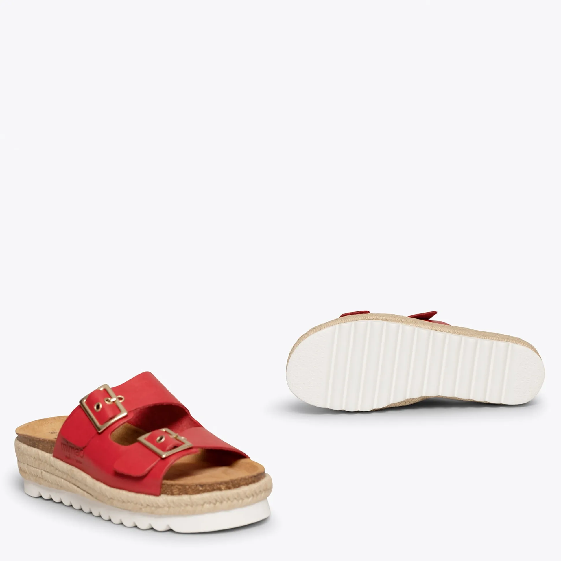 yute_sandalias_de_platafo_3.webp Esparto Y Alpargatas<miMaO Yute Sandalias De Plataforma De Esparto Rojas Bio