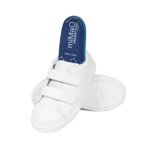 Zapato<miMaO Zapatos Colegiales Niños Deportivos Escolares Blanco