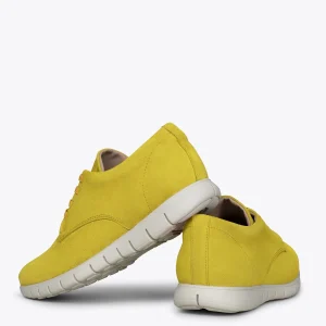 Zapato<miMaO 360 Zapatos Deportivos Para Hombre Amarillo