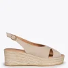 Esparto Y Alpargatas<miMaO Zenia Cuna De Esparto Artesanal Con Tiras Cruzadas Beige